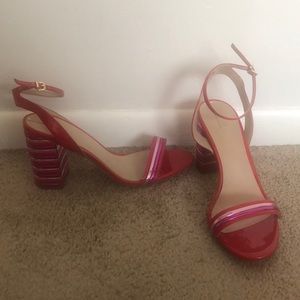 ALDO size 10 red heels